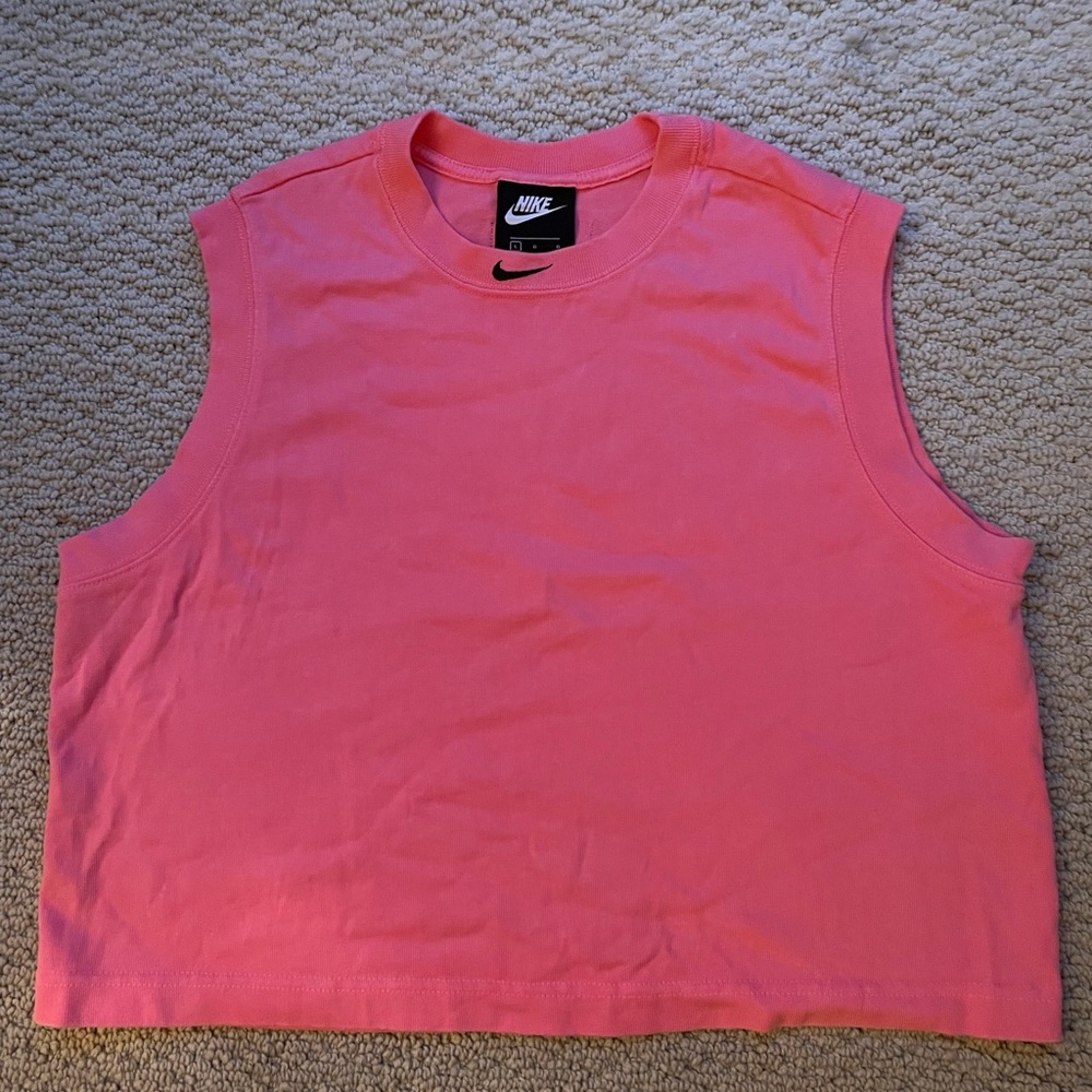 Hot Pink Nike Cut Off Size L